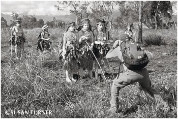 Photographing Dancers from Chimbu