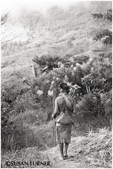 An Anga Man with a Stone Club