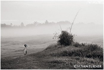 Early Morning on a Dry Lagoon